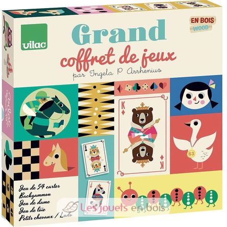 Brettspielbox Ingela P. Arrhenius V7609 Vilac 8