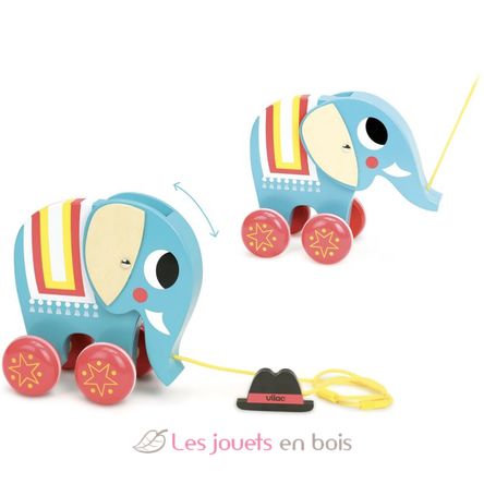 Vito der Elefant zu ziehen V7714 Vilac 4