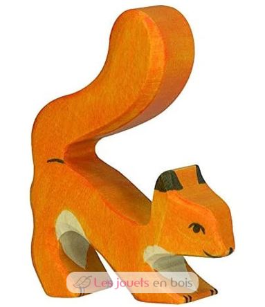 Rote Eichhörnchen-Figur HZ-80105 Holztiger 1