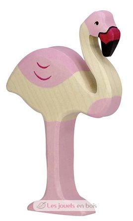 Rosa Flamingo-Figur HZ-80180 Holztiger 1