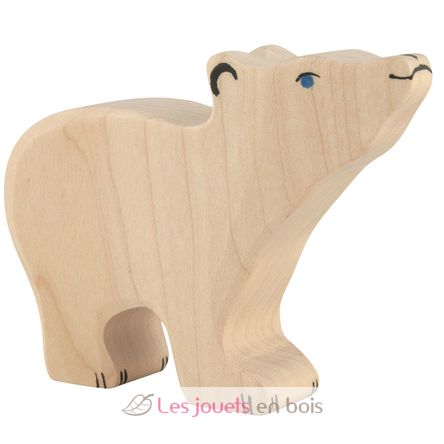 Eisbär-Figur, klein HZ-80209 Holztiger 1