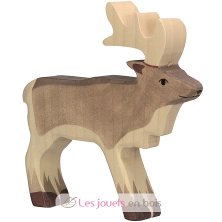 Rentierfigur HZ-80214 Holztiger 1