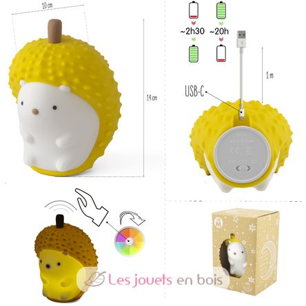 Igel-Nachtlicht UL8144 Ulysse 3