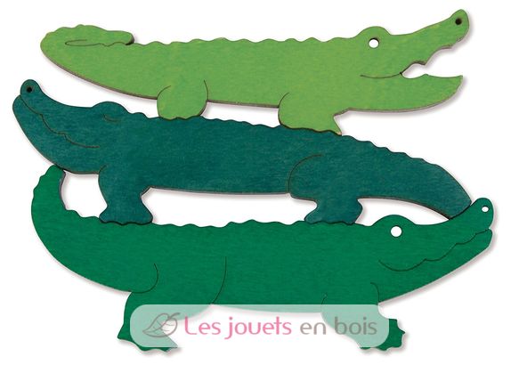 Puzzle - Krokodile HA-E6508 Hape Toys 2
