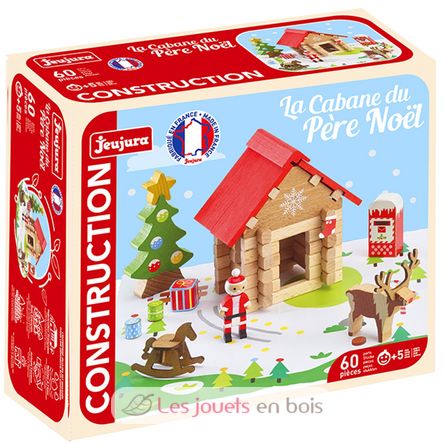 Weihnachtsmann-Häuschen 60 Stück JJ8214 Jeujura 1