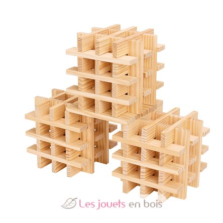 Holzplättchen Tecap Classic 100 Stück JJ8301 Jeujura 4