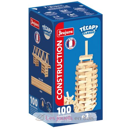 Holzplättchen Tecap Classic 100 Stück JJ8301 Jeujura 1