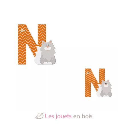 Buchstabe N - Chat Norvégien SE-83014 Sevi 1
