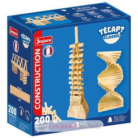 Holzplättchen Tecap Classic 200 Stück JJ8302 Jeujura 1