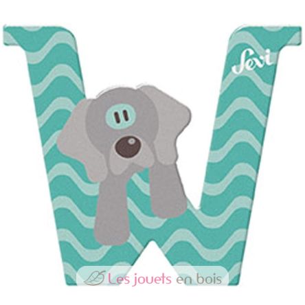 Buchstabe W - Weimaraner SE-83023 Sevi 2