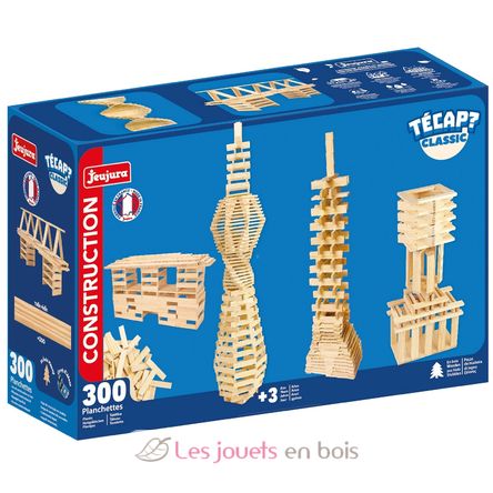Holzplättchen Tecap Classic 300 Stück JJ8303 Jeujura 1