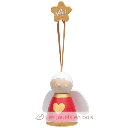 Weihnachtsdekoration-Set rote (3 Stück) SE83098 Sevi 3