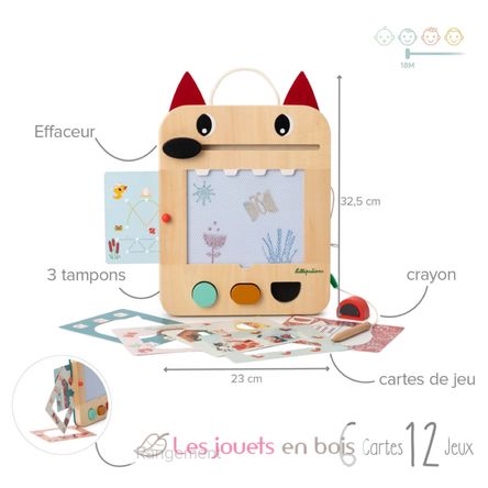 Magische Tafel Louis der Wolf LI-83473 Lilliputiens 3