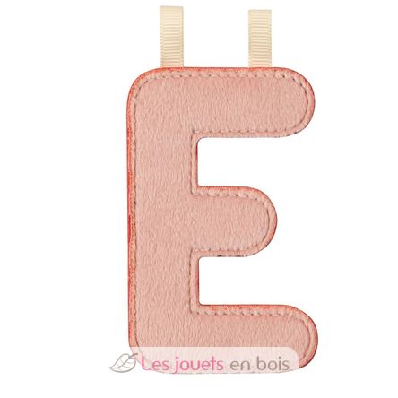 Phosphoreszierender Buchstabe E rosa LL83865 Lilliputiens 1