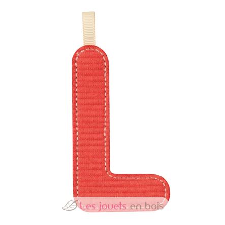 Phosphoreszierender Buchstabe L rot LL83873 Lilliputiens 1