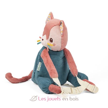 Weicher rucksack Jeanne die Katze LI-84487 Lilliputiens 2