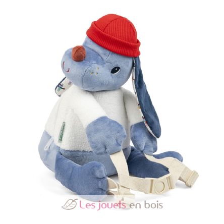 Weicher rucksack Jules der Hund LI-84490 Lilliputiens 2