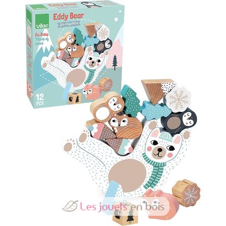 Stapelspiel Eddy Bear V8505 Vilac 2