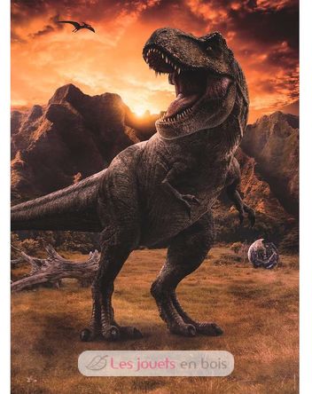 Puzzle T-Rex Jurassic World 3 250 Teile NA861583 Nathan 2