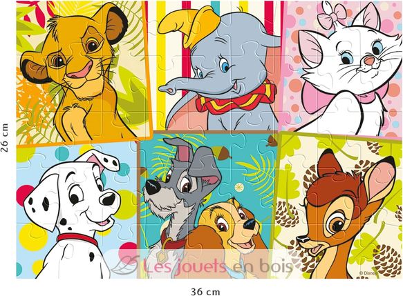 Puzzle Disney-Tiere 45 Teile N86178 Nathan 4