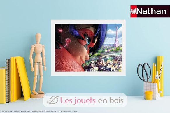 Puzzle Miraculous LadyBug 60 Teile N86181 Nathan 4