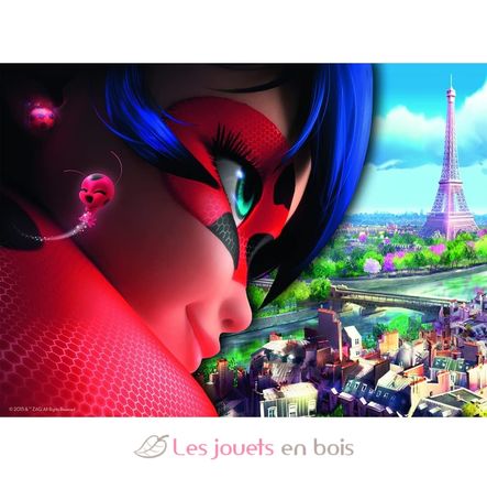 Puzzle Miraculous LadyBug 60 Teile N86181 Nathan 2