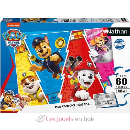 Puzzle Die bunte Paw Patrol 60 Teile N86186 Nathan 1