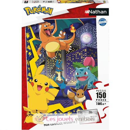 Puzzle Pokémon-Stadt 150 Teile N86189 Nathan 1