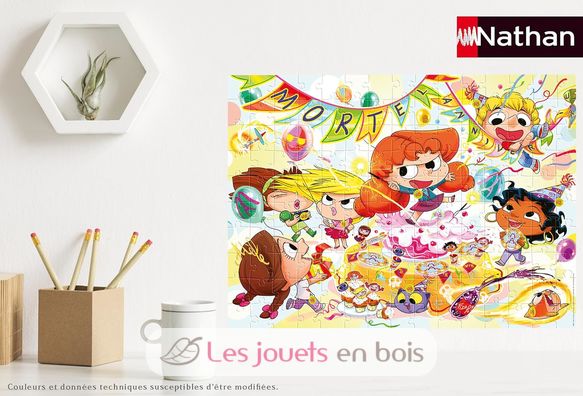 Puzzle Mortelle Adèle 150 Teile N86198 Nathan 4