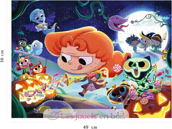 Puzzle Halloween mit Mortelle Adèle 250 Teile N86199 Nathan 4