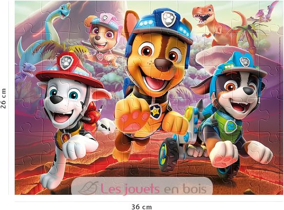 Puzzle Paw Patrol und Dinosaurier 60 Teile N86575 Nathan 3