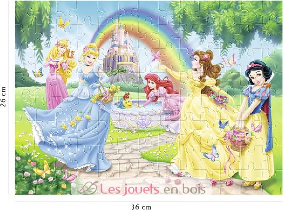 Puzzle Disney-Prinzessinnen 100 Teile N86708 Nathan 2