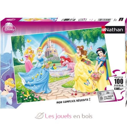 Puzzle Disney-Prinzessinnen 100 Teile N86708 Nathan 1