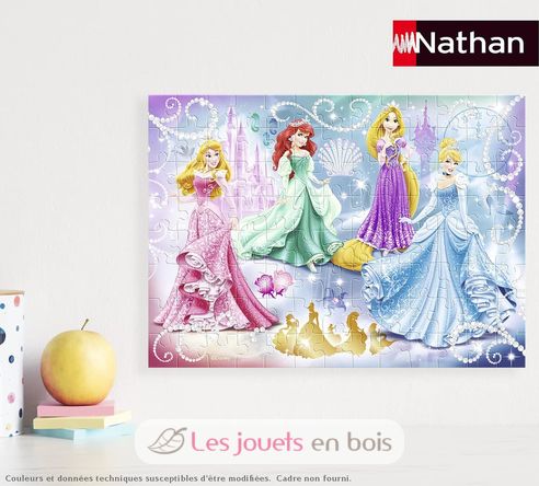 Puzzle Disney Prinzessinnen 100 Teile N86720 Nathan 3