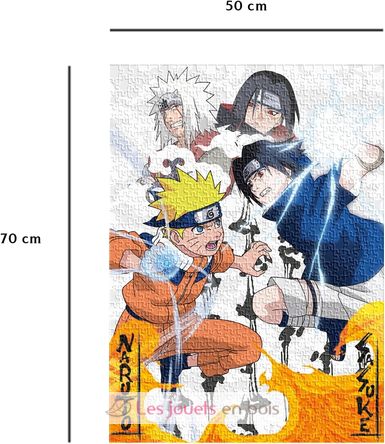 Puzzle Naruto vs Sasuke 1000 Teile N87324 Nathan 3