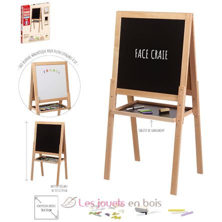 Tafel für Kinderschüler aus Holz JJ8748 Jeujura 2