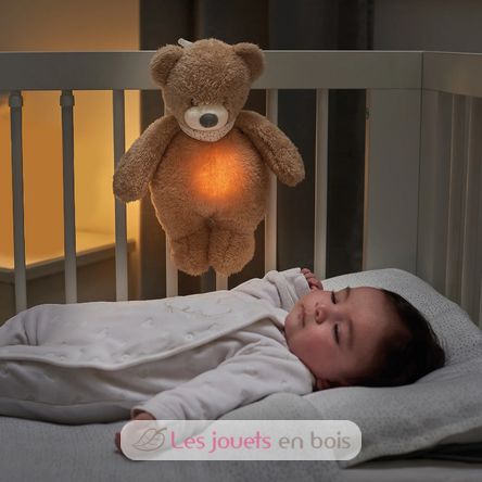 Nachtlicht Kuscheltier Bär Sleepy - hellbraun NA876575 Nattou 2