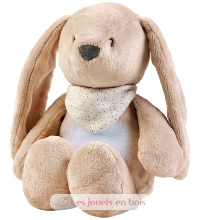 Nachtlicht Kuscheltier Kaninchen Sleepy - beige NA876582 Nattou 2