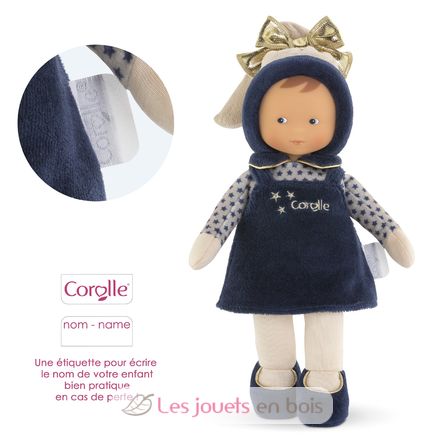 Stoffpuppe Marineblaue Sternenträume CO-9000010170 Corolle 6