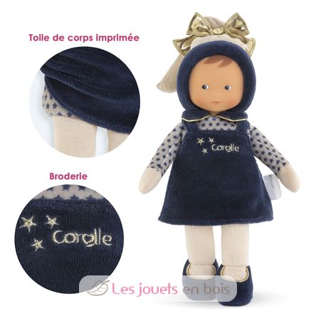Stoffpuppe Marineblaue Sternenträume CO-9000010170 Corolle 7