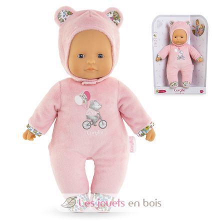 Puppe Pti' Coeur rosa Bär CO-9000100700 Corolle 4