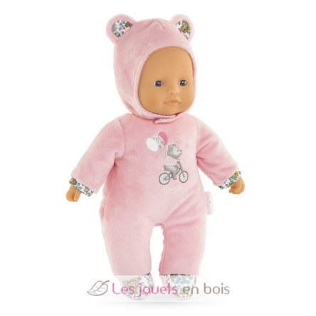 Puppe Pti' Coeur rosa Bär CO-9000100700 Corolle 15