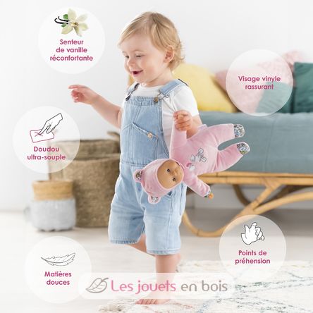 Puppe Pti' Coeur rosa Bär CO-9000100700 Corolle 9