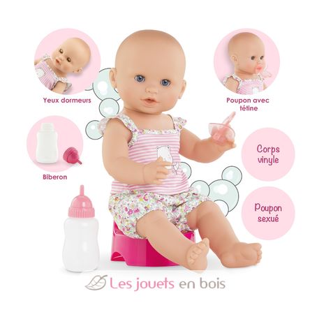 Emma, ​​die pinkelnde Babypuppe CO-9000130400 Corolle 7