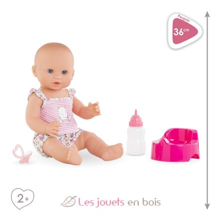 Emma, ​​die pinkelnde Babypuppe CO-9000130400 Corolle 8