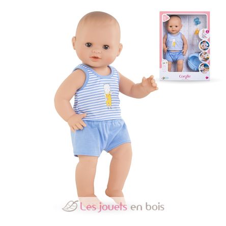 Paul, ​​die pinkelnde Babypuppe CO-9000130410 Corolle 4