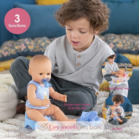 Paul, ​​die pinkelnde Babypuppe CO-9000130410 Corolle 10