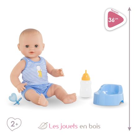 Paul, ​​die pinkelnde Babypuppe CO-9000130410 Corolle 6