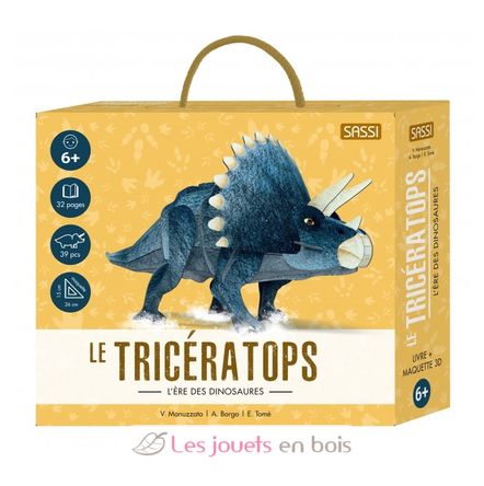 Die Ära der Dinosaurier - Triceratops 3D SJ-9050 Sassi Junior 1