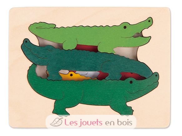 Puzzle - Krokodile HA-E6508 Hape Toys 1